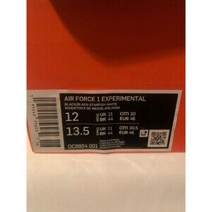 Nike Air Force 1 Experimental Halloween Glow in the Dark w/ Box & Extra Laces